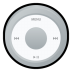 iPod Silver Icon 72x72 png
